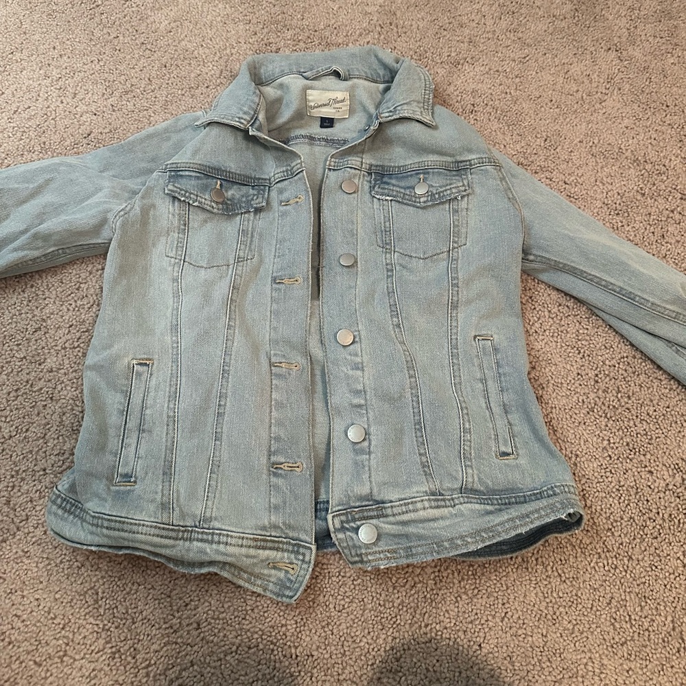 indiana jean jacket on back size small
